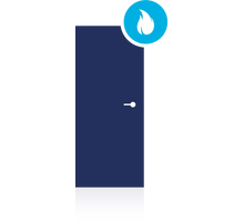 Van Vuuren Pico60 - Brandwerende deur 60 minuten - HPL toplaag - stomp