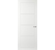 Svedex binnendeur CN55 - 93x201,5 stomp links - alpine wit - Voorraad ( Nummer: 383 )