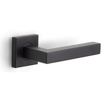 Formani BASICS BSQ1-G deurkruk geveerd op rozet zwart