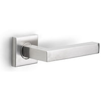 Formani BASICS BSQ1-G deurkruk geveerd op rozet rvs