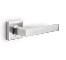 Formani BASICS BSQ2-G deurkruk geveerd op rozet rvs