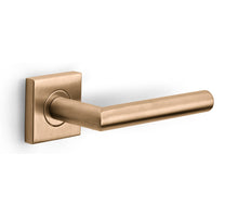 Formani BASICS LB2-19/BSQ deurkruk geveerd op rozet PVD BL