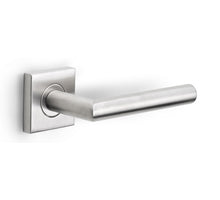 Formani BASICS LB2-19/BSQ deurkruk geveerd op rozet rvs