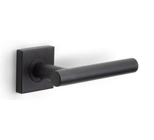 Formani BASICS LB7-19/BSQ deurkruk geveerd op rozet zwart