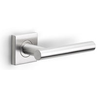 Formani BASICS LB7-19/BSQ deurkruk geveerd op rozet rvs