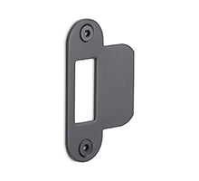 Sluitplaat afgerond PVD gunmetal