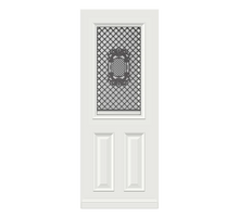 Albo Geïsoleerde Voordeur met glas TriTherm L 326 R1