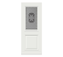 Albo Geïsoleerde Voordeur met glas TriTherm L 367 R1
