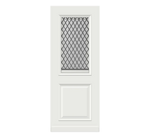 Albo Geïsoleerde Voordeur met glas TriTherm L 367 R16