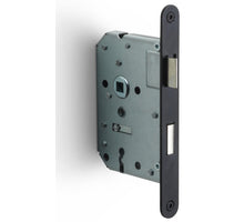 Formani BASICS LBLA-N56 deurslot sleutel afgerond zwart