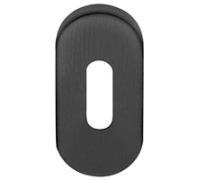 Formani BASICS LBN32 ovaal sleutelplaatje PVD gunmetal