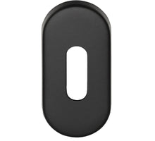 Formani BASICS LBN32 ovaal sleutelplaatje zwart