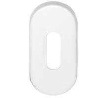 Formani BASICS LBN32 ovaal sleutelplaatje wit