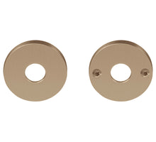 Formani LBR50EN set ronde rozetten 50X6,5mm PVD lichtbrons
