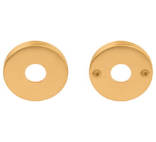 Formani LBR50EN set ronde rozetten 50X6,5mm PVD mat goud
