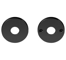 Formani LBR50EN set ronde rozetten 50X6,5mm PVD zwart