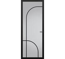 Svedex Binnendeur met glas NC103 | Nuance | Diep Zwart