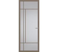 Svedex Binnendeur met glas NC201 | Nuance | Leem Taupe