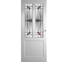 Weekamp binnendeur WK6552-A1 facet - Glas-in-lood 4