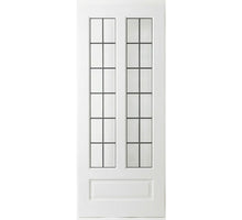 Weekamp binnendeur WK6565-A1 facet- met Glas in lood 1