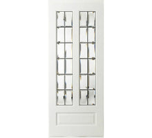 Weekamp binnendeur WK6565-A1 facet- met Glas in lood 2 satijn facet glas
