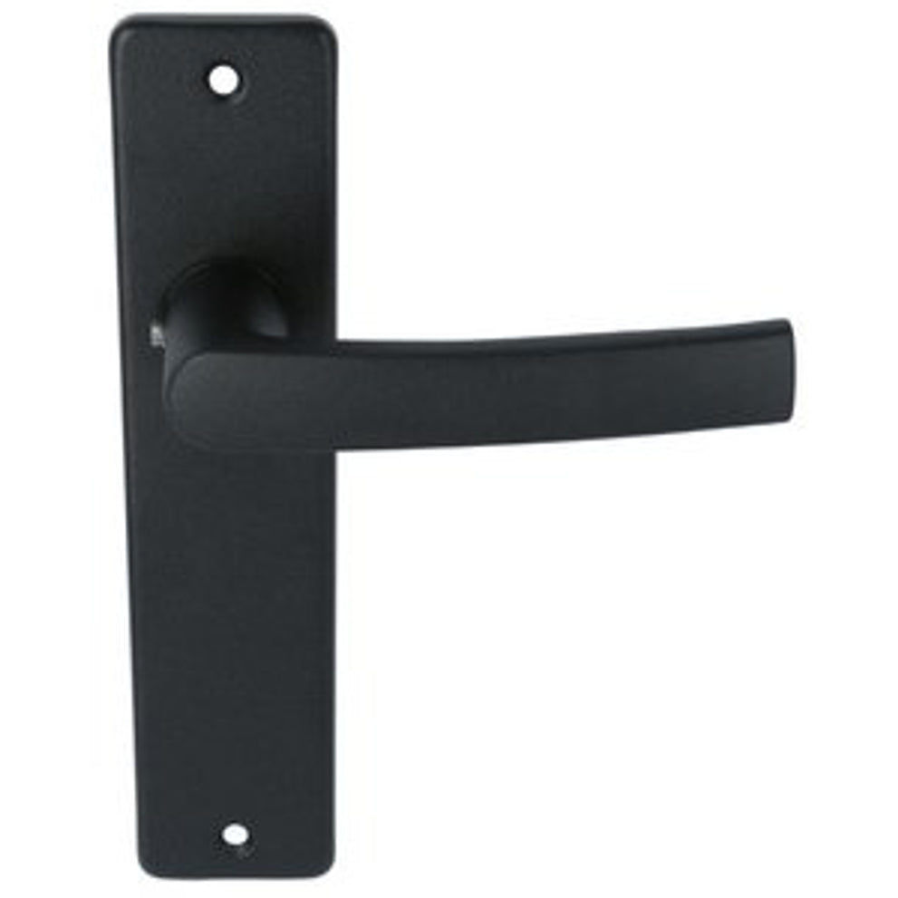 Gemoffelde verticale deurgreep | Aluminium Gemoffelde verticale deurgreep | Aluminium