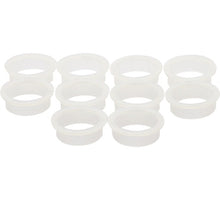 Intersteel  Deurkruklager nylon ring 18mm wit, 10 stuks