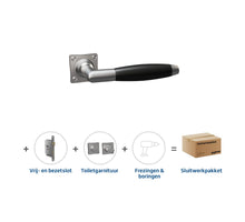 Skantrae  Sluitwerkpakket 2046 Assisi toilet MAT NIKKEL