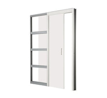 Schuifdeursysteem Svedex Motion Extra in de wand zonder deur