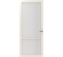 CanDo Binnendeur Cover Glass Bc04 - Afgelakt Crystal White RAL9010 - satijn  glas