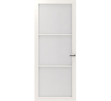 CanDo Binnendeur Cover Glass Ed01 - Afgelakt Chalk White RAL9016- Satijn glas
