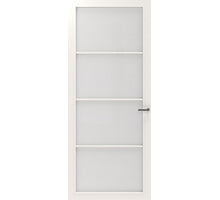 CanDo Binnendeur Cover Glass Ed02 - Afgelakt Chalk White RAL9016 - Satijn glas
