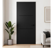 CanDo Binnendeur Cover Plus Da03 - Afgelakt Carbon Black RAL9005