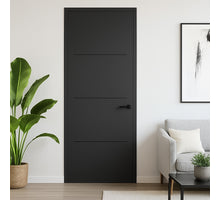 CanDo Binnendeur Cover Plus Da05 - Afgelakt Carbon Black RAL9005