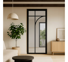 CanDo Binnendeur Elegant Flow gegrond ELG2-1E01 met rookglas