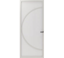 CanDo Binnendeur Elegant Flow Wit gegrond ELG2-2D03 met satijn glas