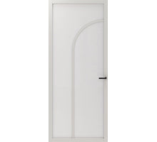 CanDo Binnendeur Elegant Flow Wit gegrond ELG2-2D02 met satijn glas