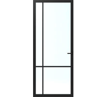 Cando binnendeur Elegant Original ELG1-1C06 - Blank Glas - Zwart gegrond