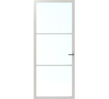 CanDo binnendeur Elegant Original ELG1-2C02 - Blank glas - Wit gegrond