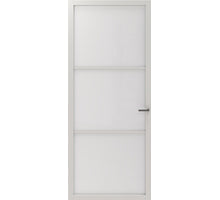 Cando binnendeur Elegant Original ELG1-2D02 - Mat Glas - Wit gegrond