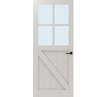 CanDo Binnendeur Panel Barn PNL4 2C02 met blank glas