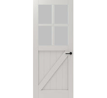 CanDo Binnendeur Panel  Barn  PNL4 2D03 met satijn  glas