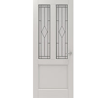 CanDo Binnendeur Panel Classic gegrond PNL1-2B03 met glas in lood Diamant 1