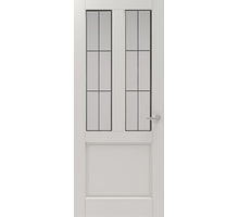 CanDo Binnendeur Panel Classic gegrond PNL1-2B03 met glas in lood Rektangel 1