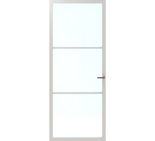 Cando binnendeur Elegant Original ELG1-2C02 - Blank glas - Wit gegrond