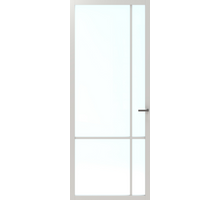 Cando binnendeur Elegant Original ELG1-2C04 - Blank glas - Wit gegrond