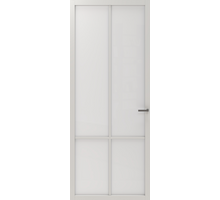 Cando binnendeur Elegant Original ELG1-2D05 - Mat Glas - Wit gegrond