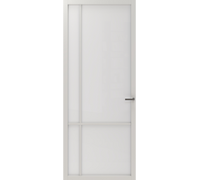 Cando  binnendeur Elegant Original ELG1-2D06 - Mat Glas - Wit gegrond