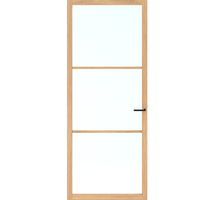 Cando Binnendeur Elegant Original ELG1-CC02 - Blank Glas - Licht Eiken Gelakt