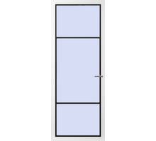Svedex Binnendeur met glas FM03 | Form glaslat Zwart